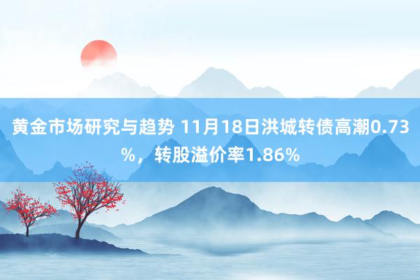 黄金市场研究与趋势 11月18日洪城转债高潮0.73%，转股溢价率1.86%